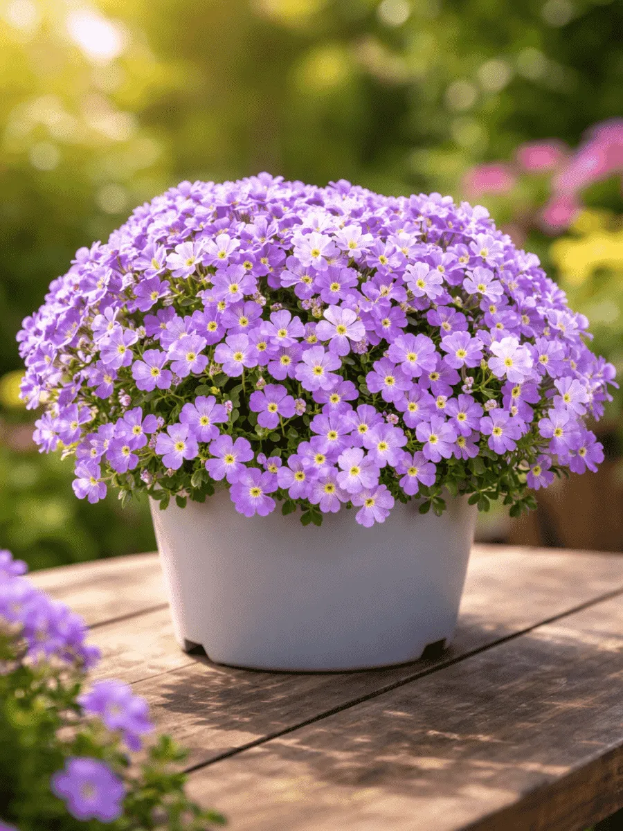 Аубриета Regado Blue White Bicolour