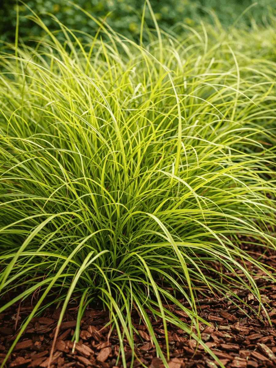 Осока власовидная Phoenix Green