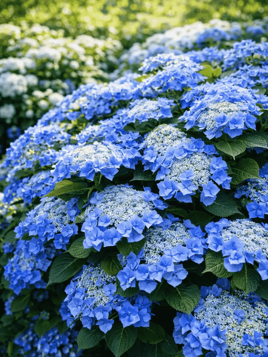 Гортензия крупнолистная Blaumeise