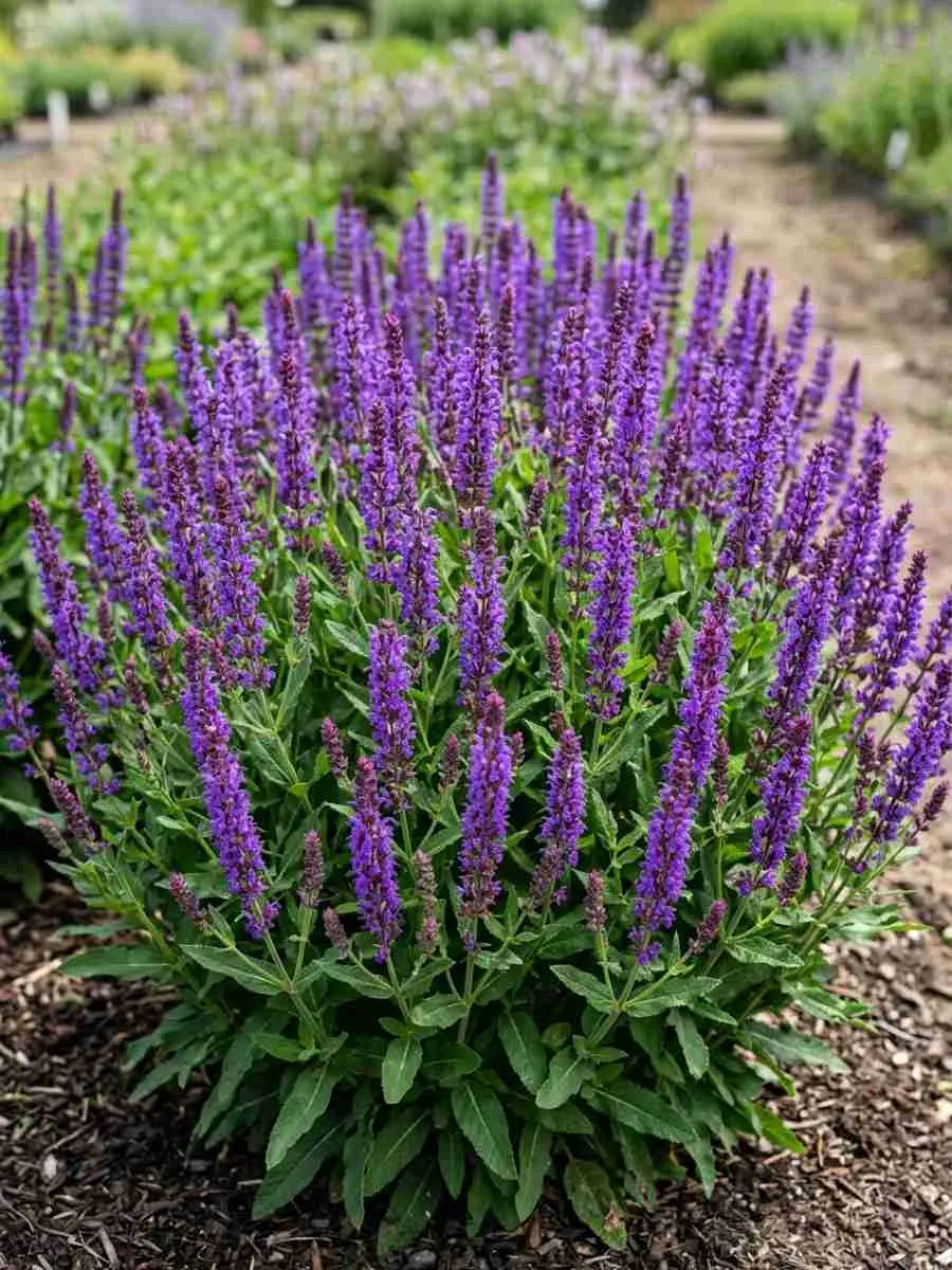 Шалфей дубравный Sensation Compact Violet