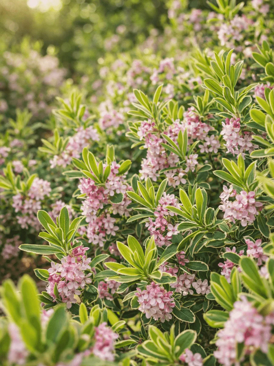 Дафна кавказская Variegata