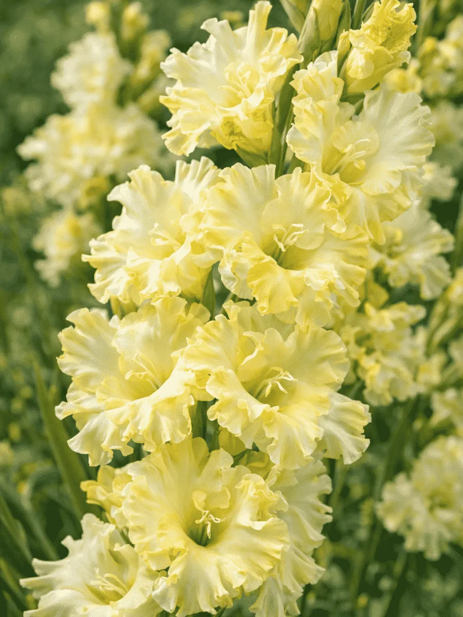 Гладиолус Lemon Frizzle