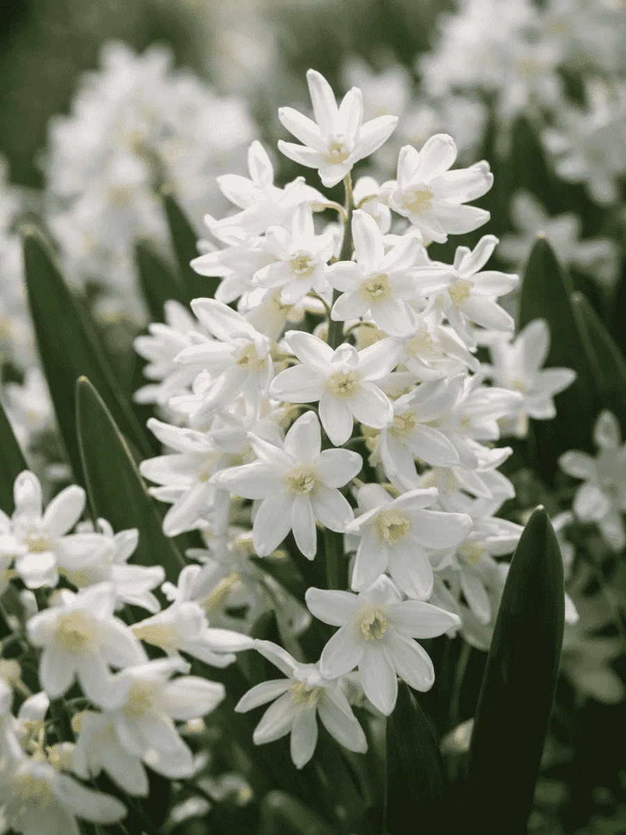 Пушкиния Libanotica Alba
