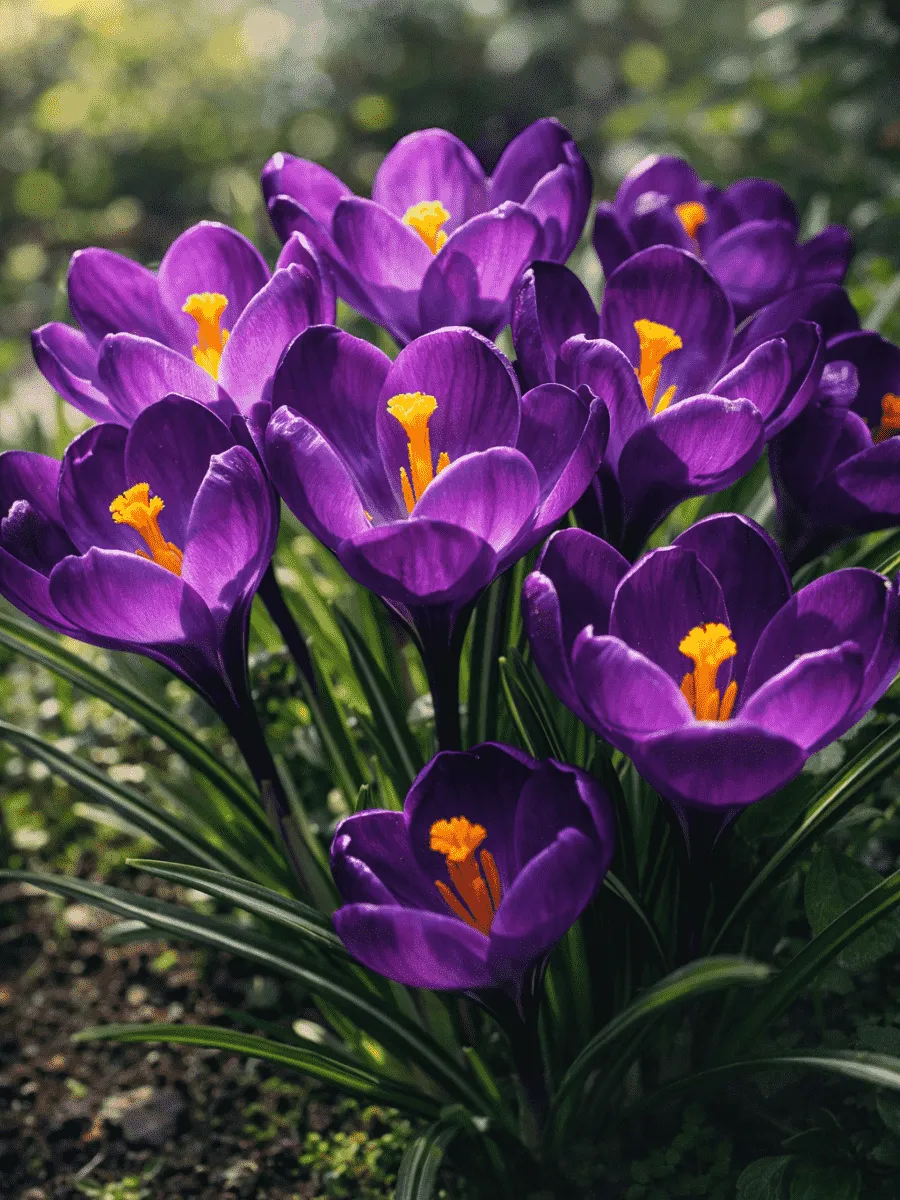 Крокус крупноцветковый Flower Record
