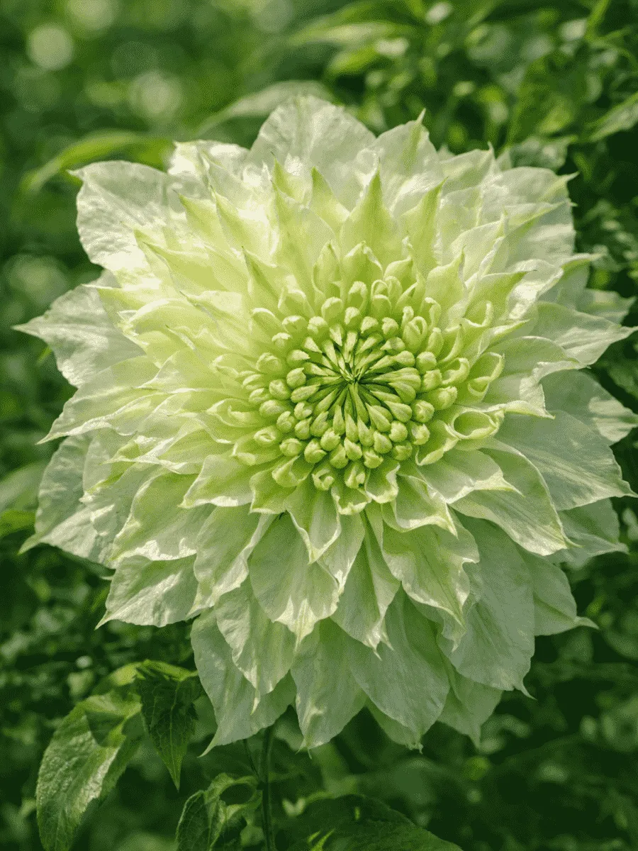 Клематис Alba Plena